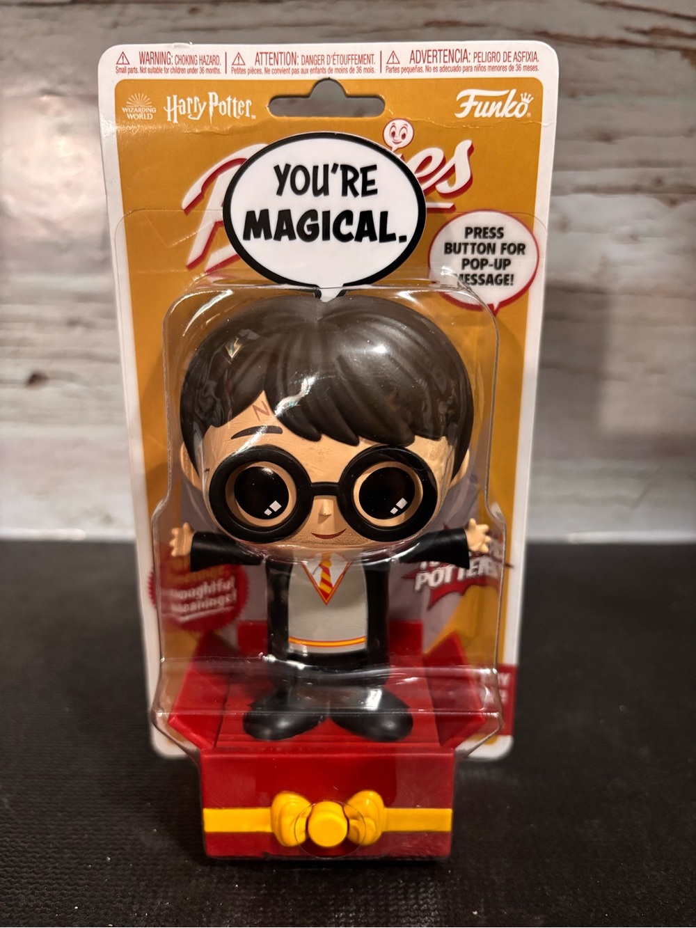 Funko Harry Potter Pop! Figure in Black, Brown, Red, Yellow